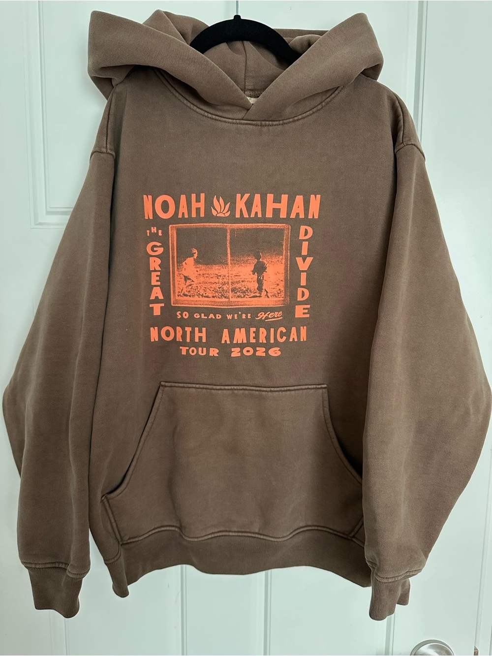 Noah Kahan Brown Tour Hoodie